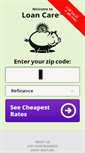 Mobile Screenshot of loancare.com